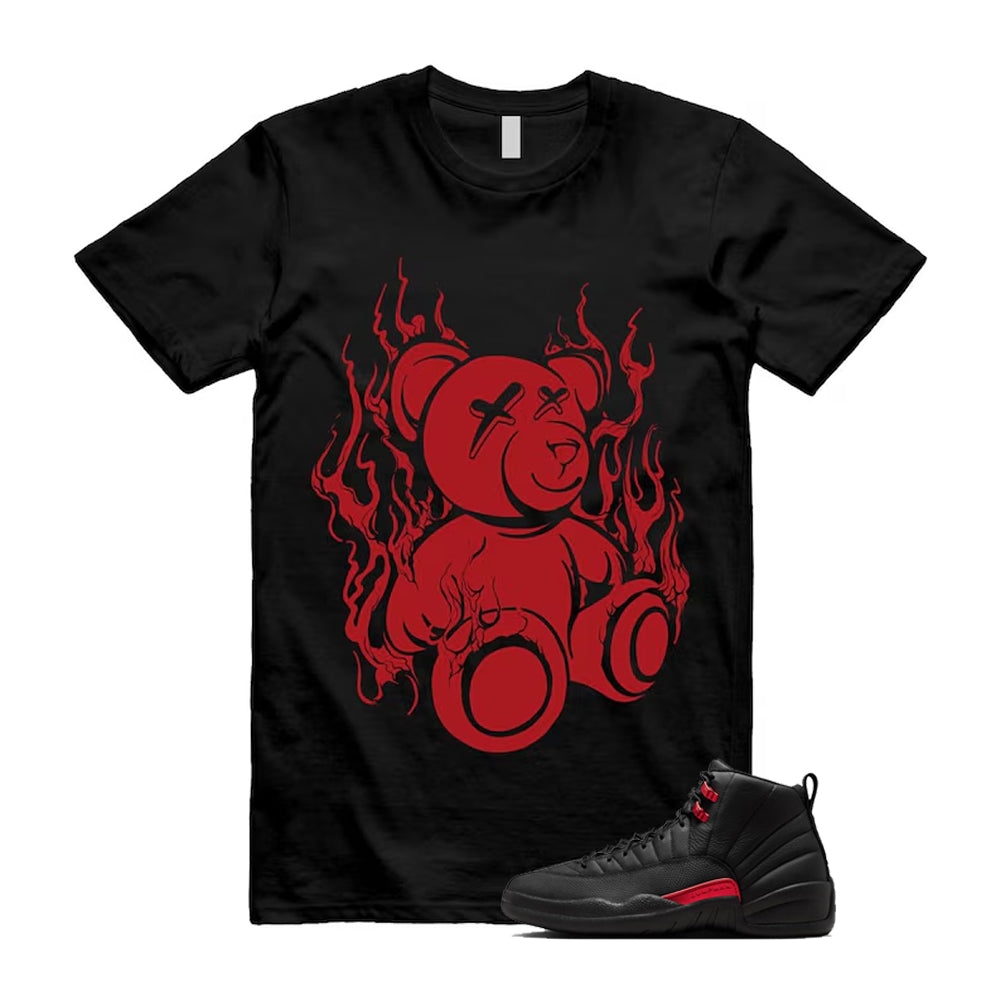 12 Bloodline in Black Varsity Red Shirt To Match Lit T-Shirt 2026