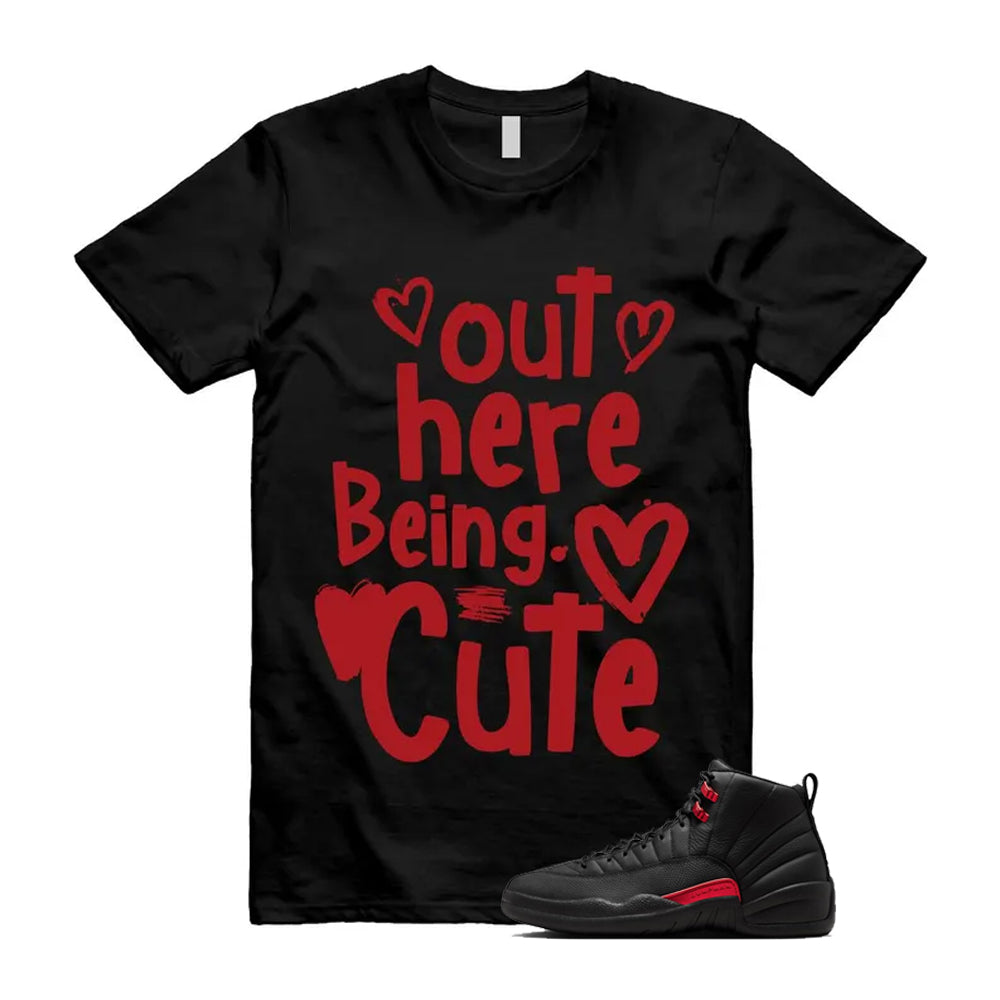 12 Bloodline in Black Varsity Red Shirt To Match Out Here Being Cute T-Shirt 2026