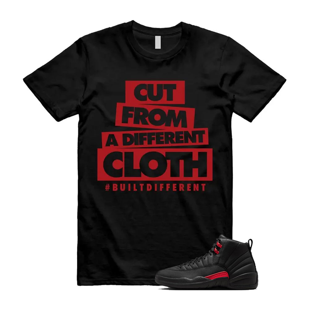 12 Bloodline in Black Varsity Red Shirt To Match Cloth T-Shirt 2026