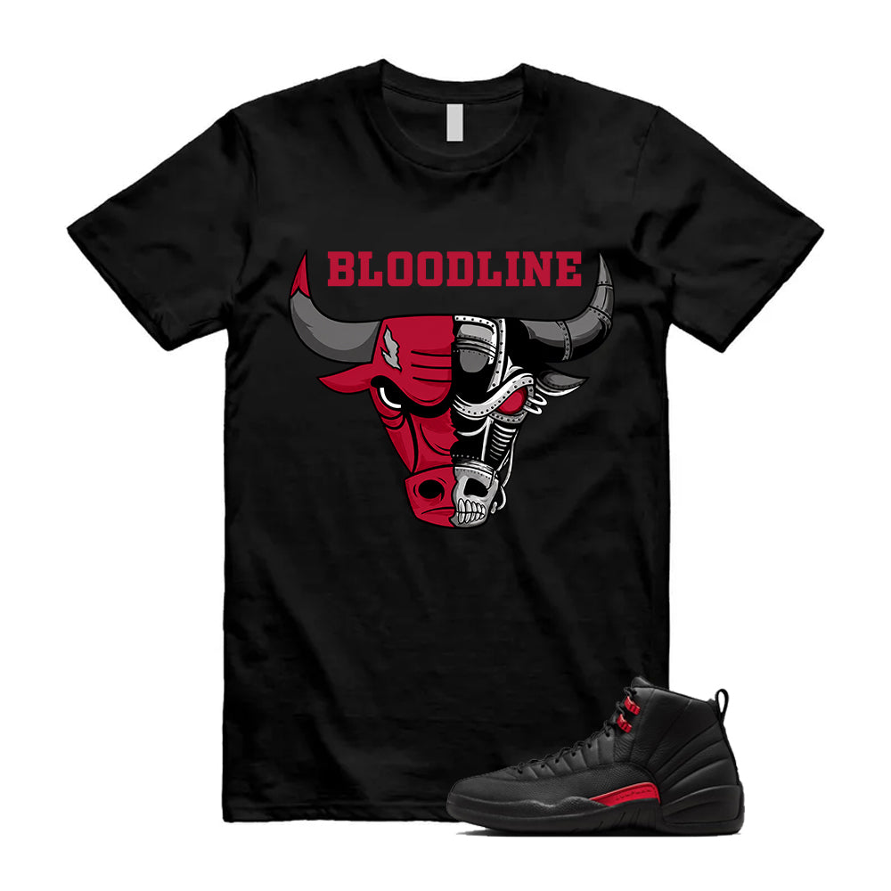 12 Bloodline in Black Varsity Red Shirt To Match Bloodline  Buffalo T-Shirt 2026