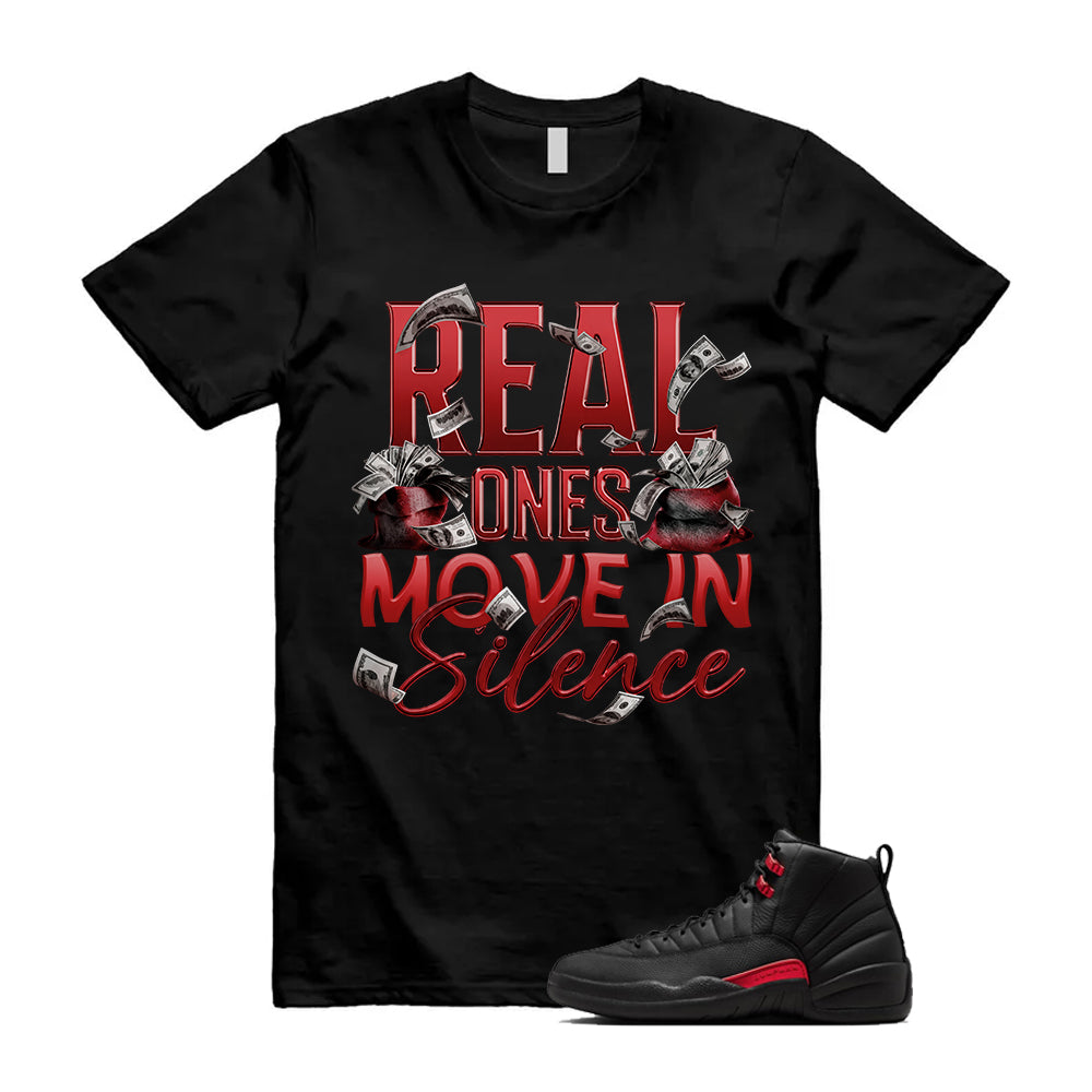 12 Bloodline in Black Varsity Red Shirt To Match Real T-Shirt 2026