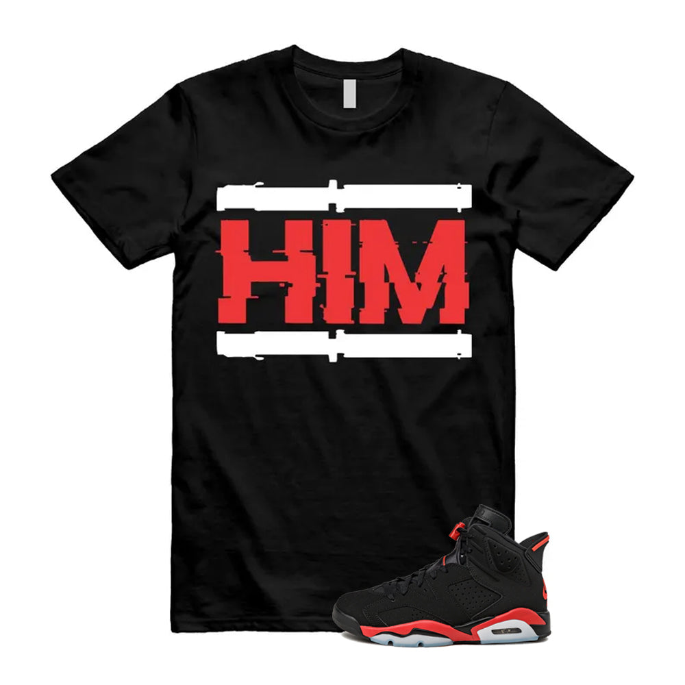 6 Infrared Salesman Black Red  Shirt To Match Him T-Shirt 2026