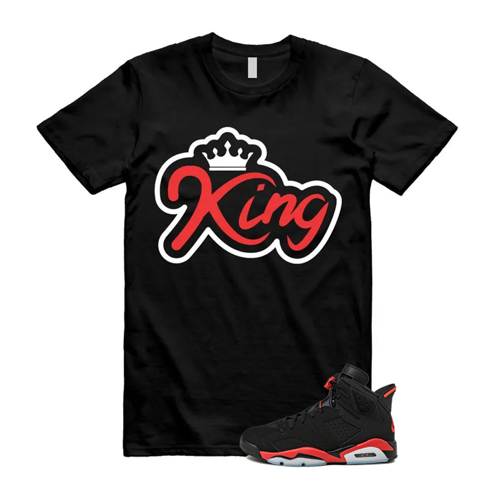 6 Infrared Salesman Black Red  Shirt To Match King T-Shirt 2026