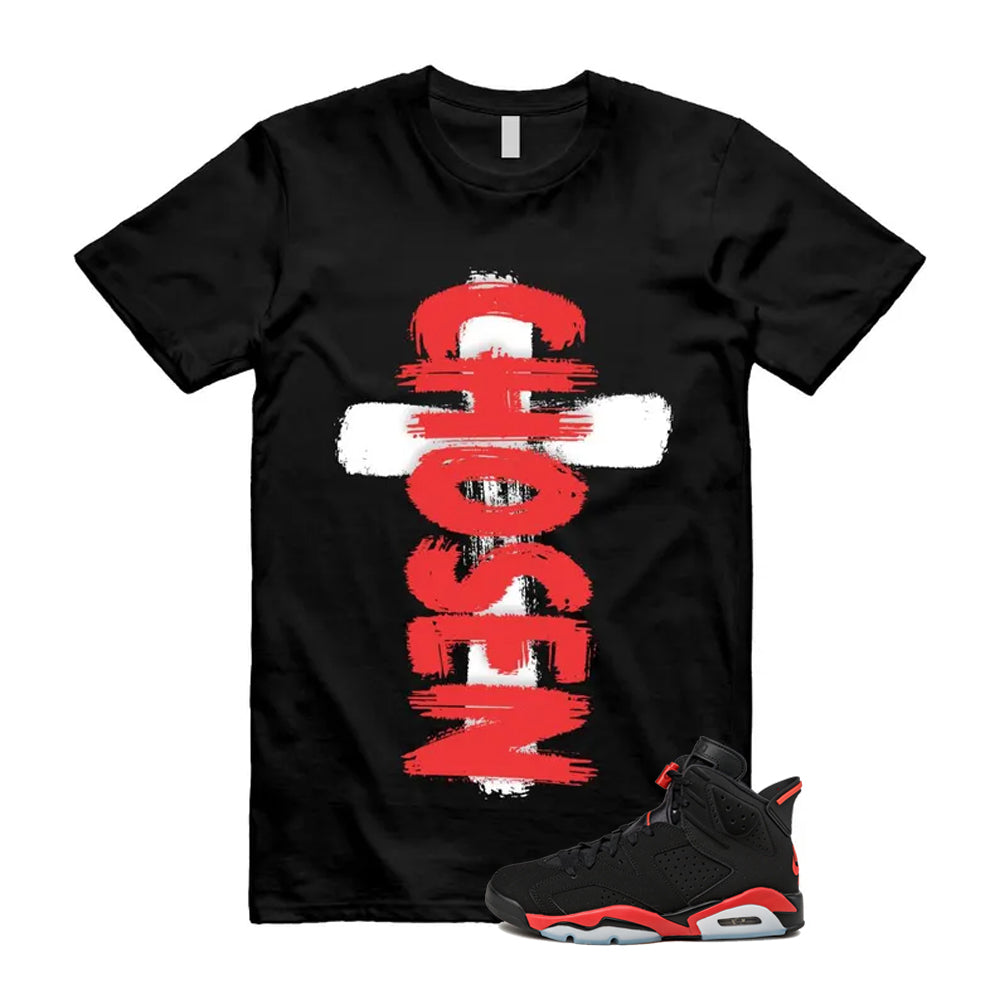6 Infrared Salesman Black Red  Shirt To Match Chosen T-Shirt 2026