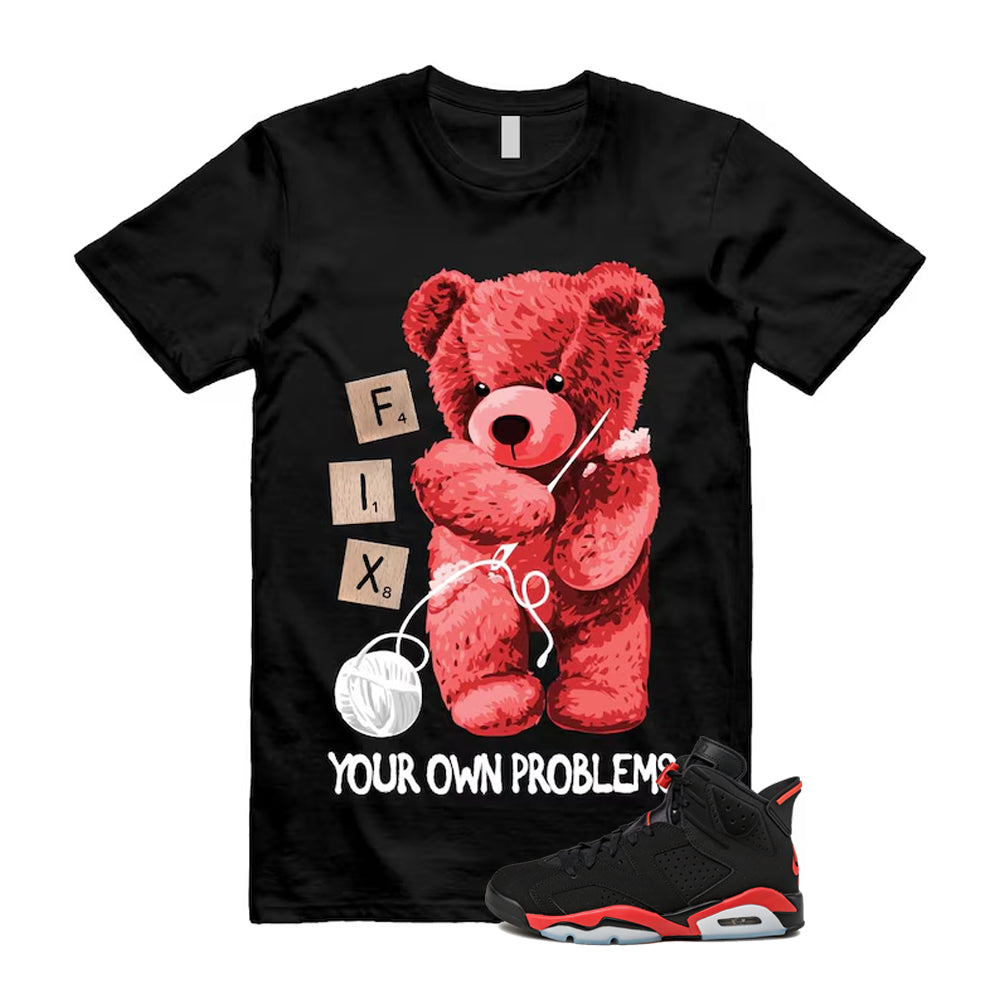 6 Infrared Salesman Black Red  Shirt To Match Fix T-Shirt 2026
