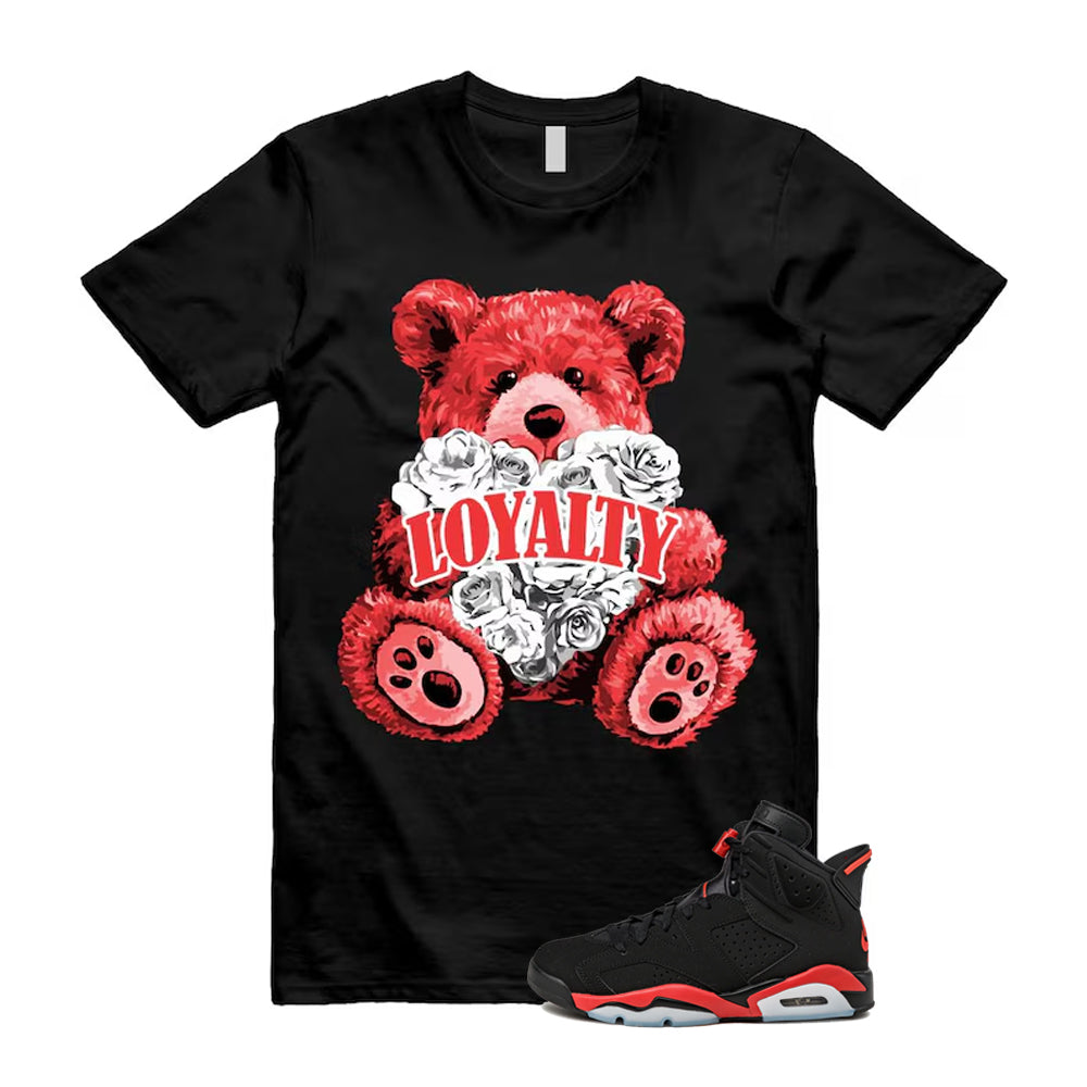6 Infrared Salesman Black Red  Shirt To Match Loyalty T-Shirt 2026