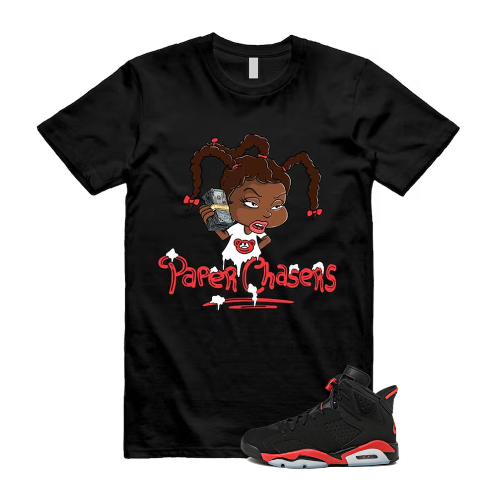 6 Infrared Salesman Black Red  Shirt To Match Paper Chasers T-Shirt 2026