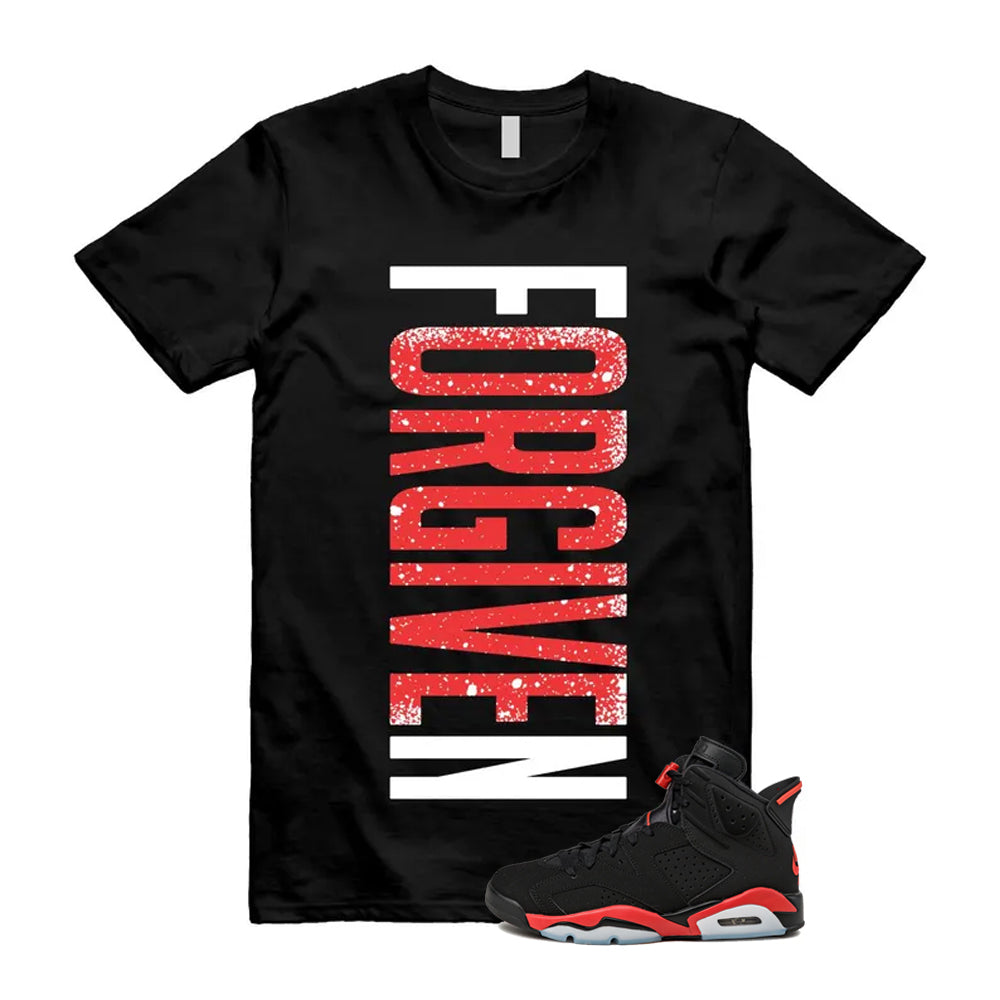 6 Infrared Salesman Black Red  Shirt To Match Forgiven T-Shirt 2026