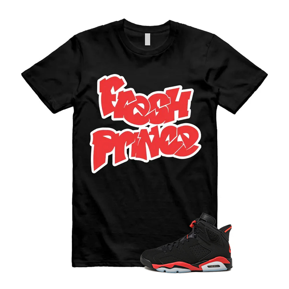 6 Infrared Salesman Black Red  Shirt To Match Fresh Prince T-Shirt 2026