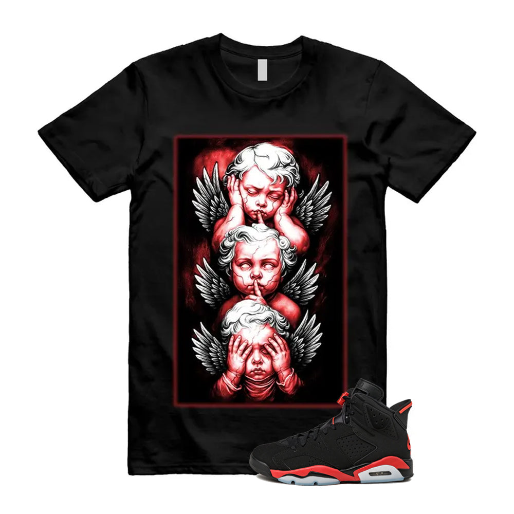6 Infrared Salesman Black Red  Shirt To Match No Evil T-Shirt 2026