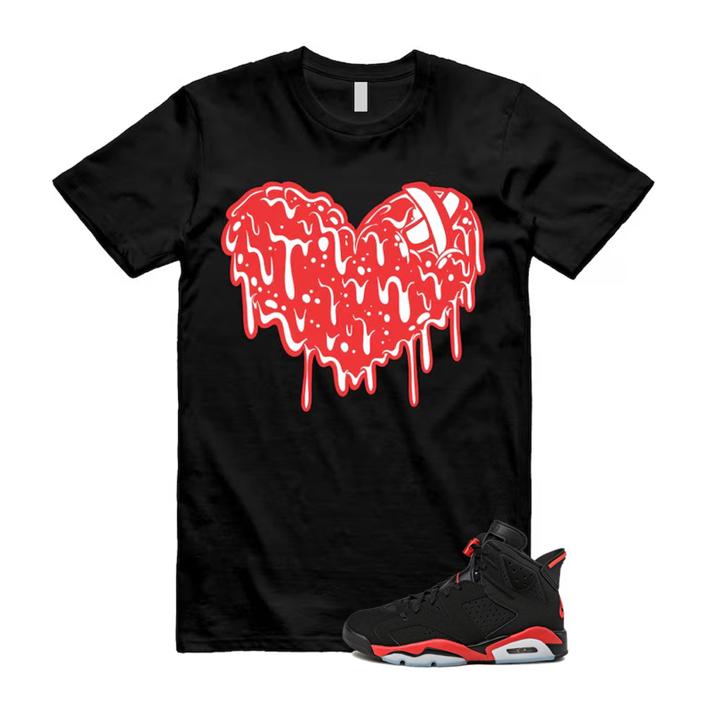 6 Infrared Salesman Black Red  Shirt To Match Drippy Heart T-Shirt 2026