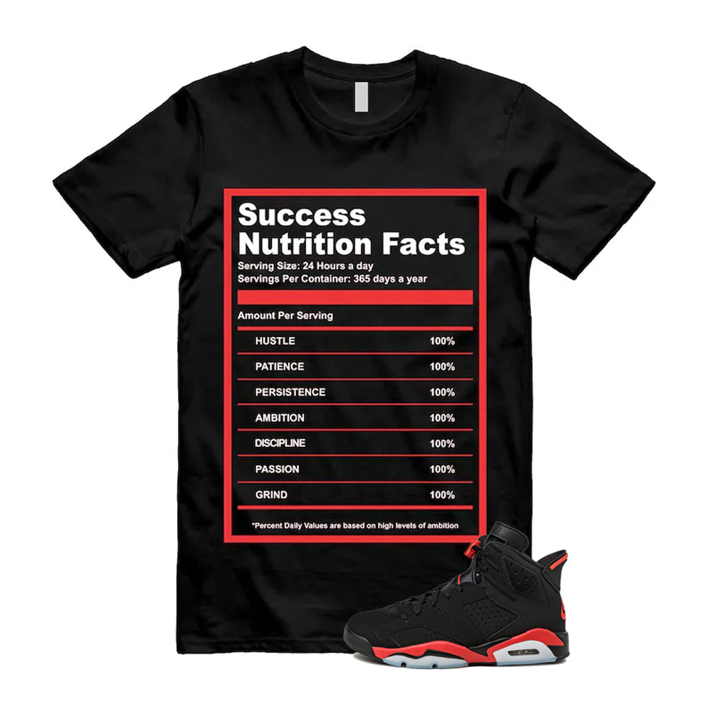 6 Infrared Salesman Black Red  Shirt To Match Success T-Shirt 2026