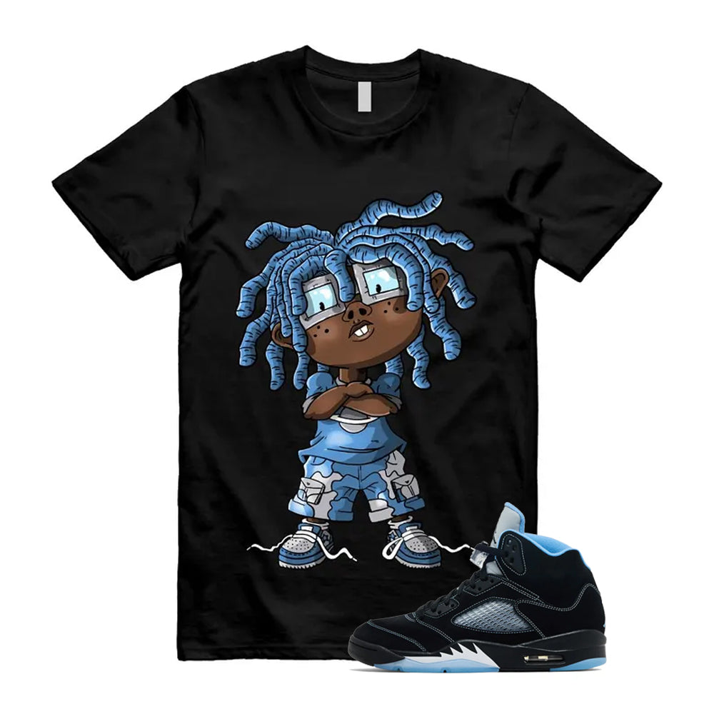 5 Black University Blue White 2026 Shirt To Match Chongo T-Shirt