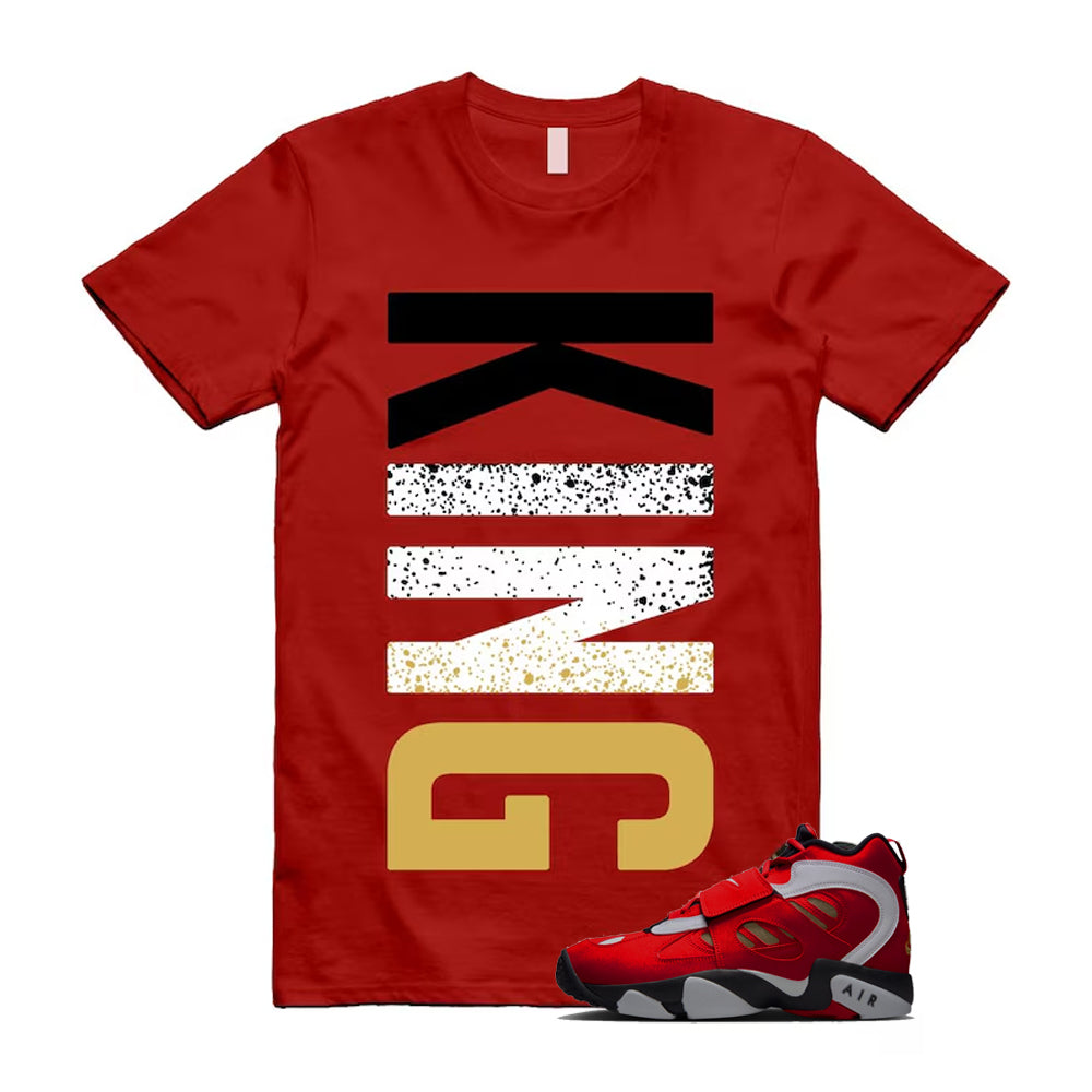 Air Diamond Turf 2 Red Gold Fire White Black 2026 Shirt To Match King T-Shirt