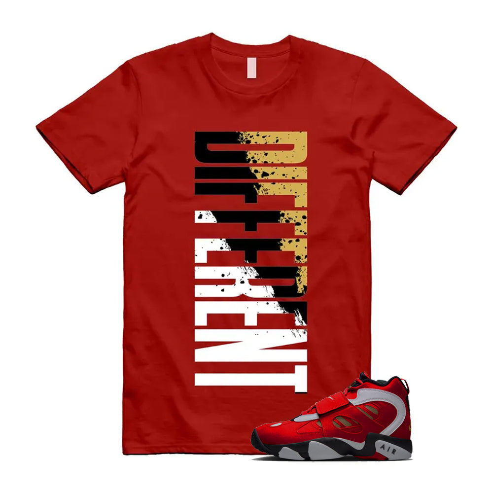 Air Diamond Turf 2 Red Gold Fire White Black 2026 Shirt To Match Different T-Shirt