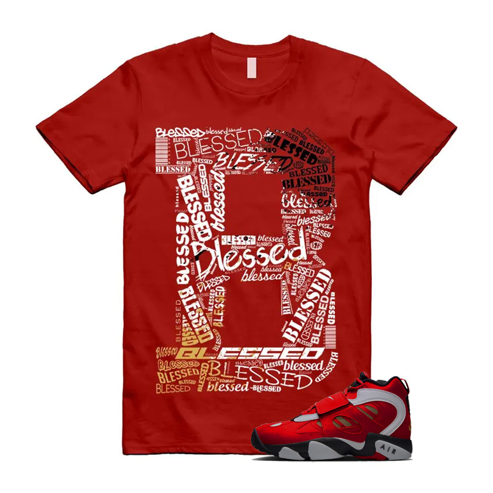 Air Diamond Turf 2 Red Gold Fire White Black 2026 Shirt To Match B Blessed T-Shirt