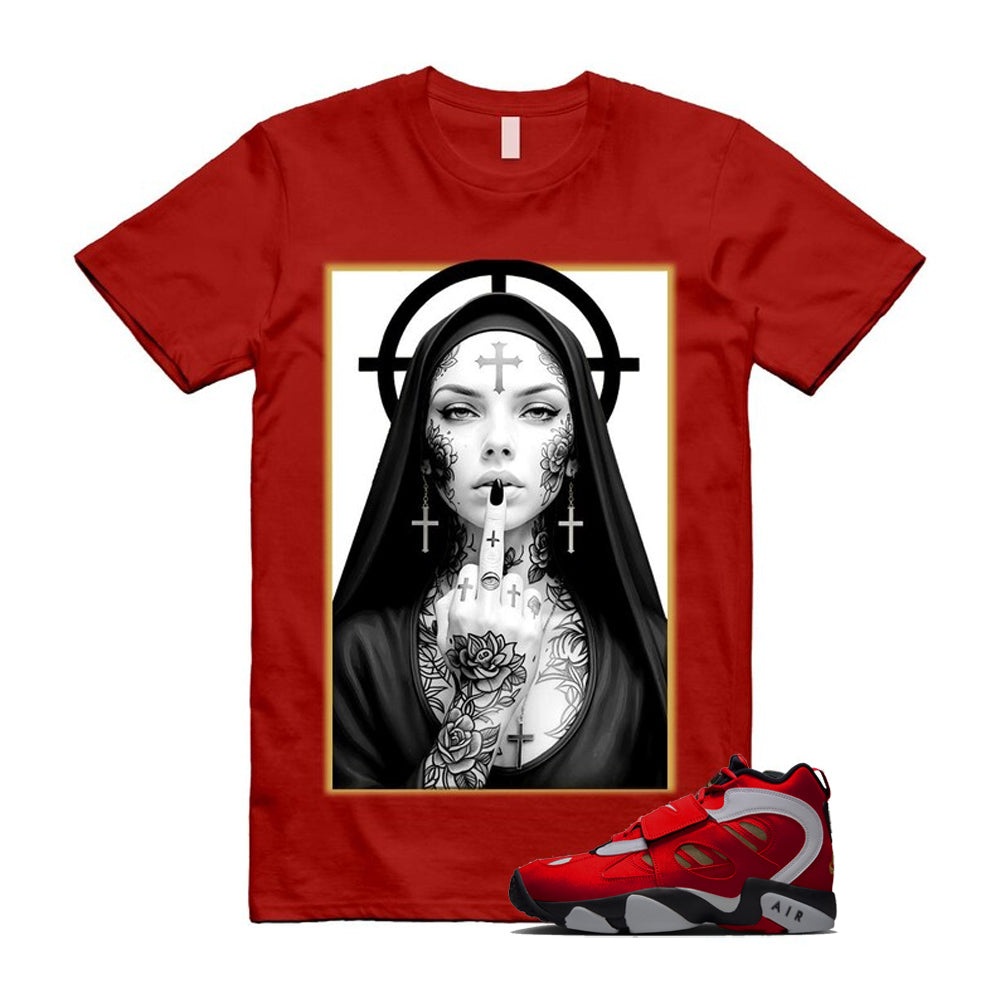 Air Diamond Turf 2 Red Gold Fire White Black 2026 Shirt To Match Nun T-Shirt