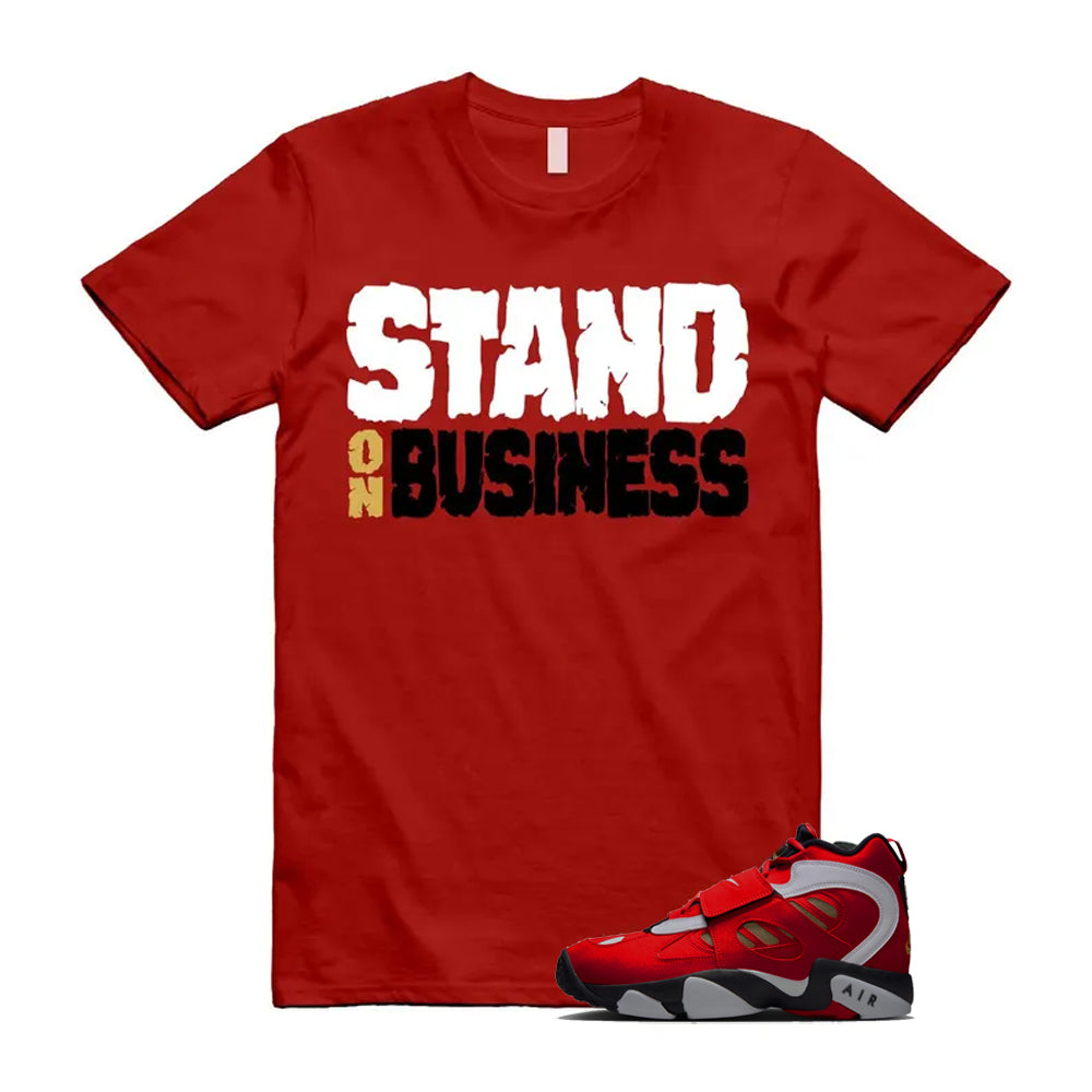 Air Diamond Turf 2 Red Gold Fire White Black 2026 Shirt To Match Stand On Business T-Shirt