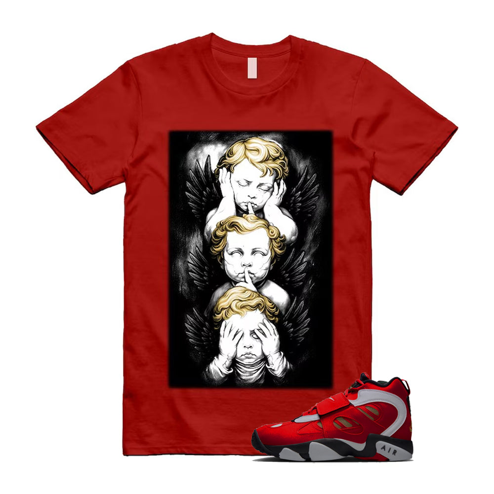 Air Diamond Turf 2 Red Gold Fire White Black 2026 Shirt To Match No Evil T-Shirt