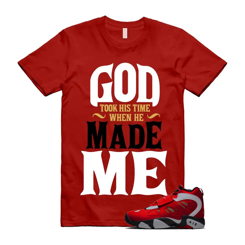 Air Diamond Turf 2 Red Gold Fire White Black 2026 Shirt To Match God Took His Time T-Shirt