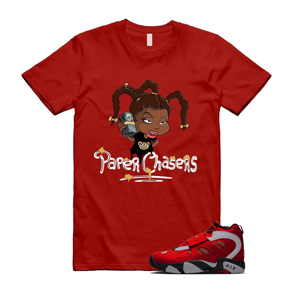 Air Diamond Turf 2 Red Gold Fire White Black 2026 Shirt To Match Paper Chasers T-Shirt