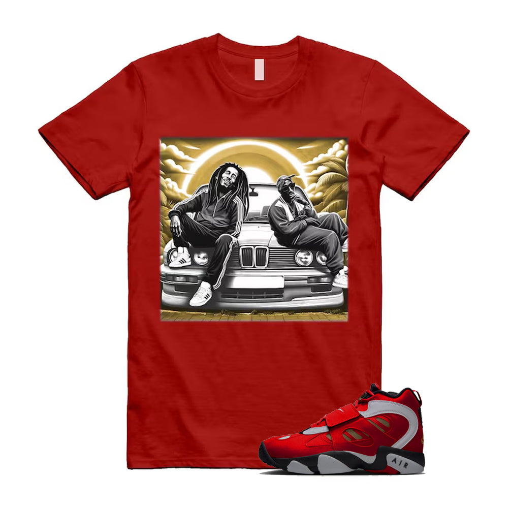 Air Diamond Turf 2 Red Gold Fire White Black 2026 Shirt To Match Bob Pac T-Shirt