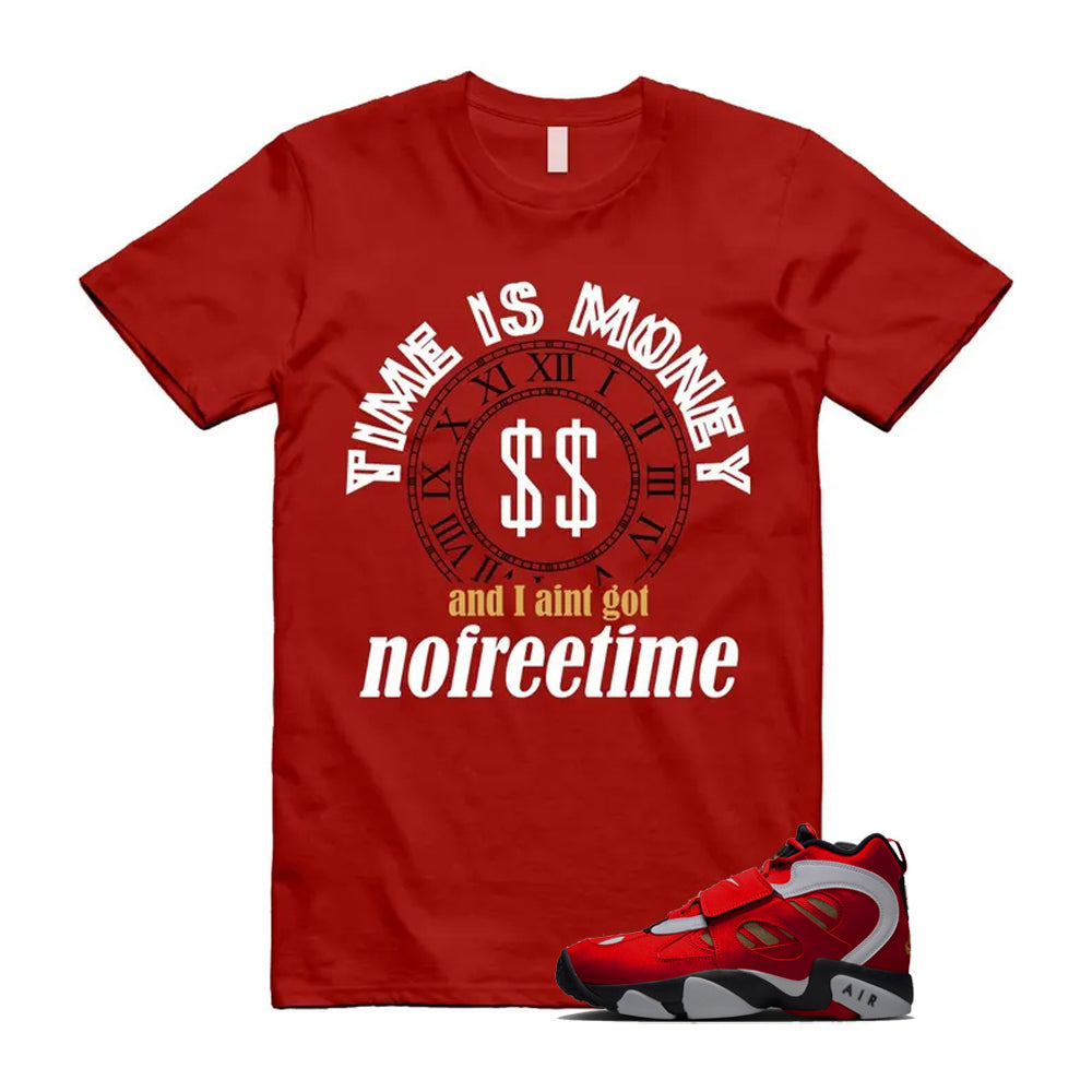 Air Diamond Turf 2 Red Gold Fire White Black 2026 Shirt To Match Time Is Money T-Shirt
