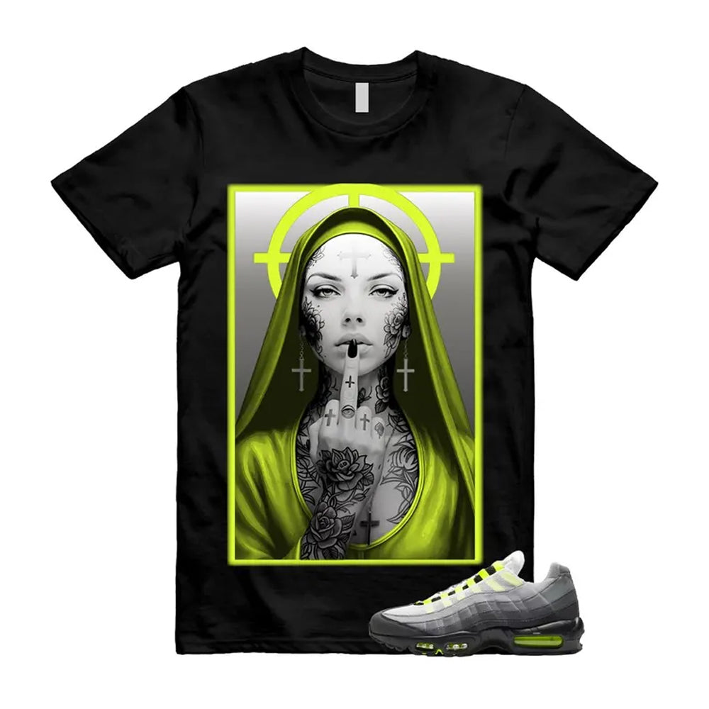 Air Max 95 OG Big Bubble Neon Shirt To Match Nun T-Shirt 2026