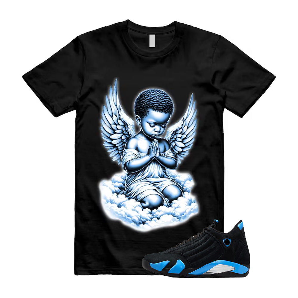 14 Black University Blue 2026 13 Shirt To Match Angel T-Shirt