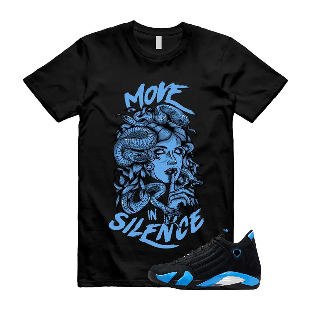 14 Black University Blue 2026 13 Shirt To Match Move In Silence T-Shirt