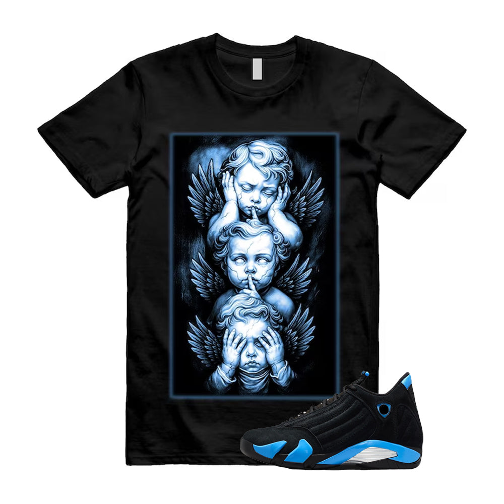 14 Black University Blue 2026 13 Shirt To Match No Evil T-Shirt