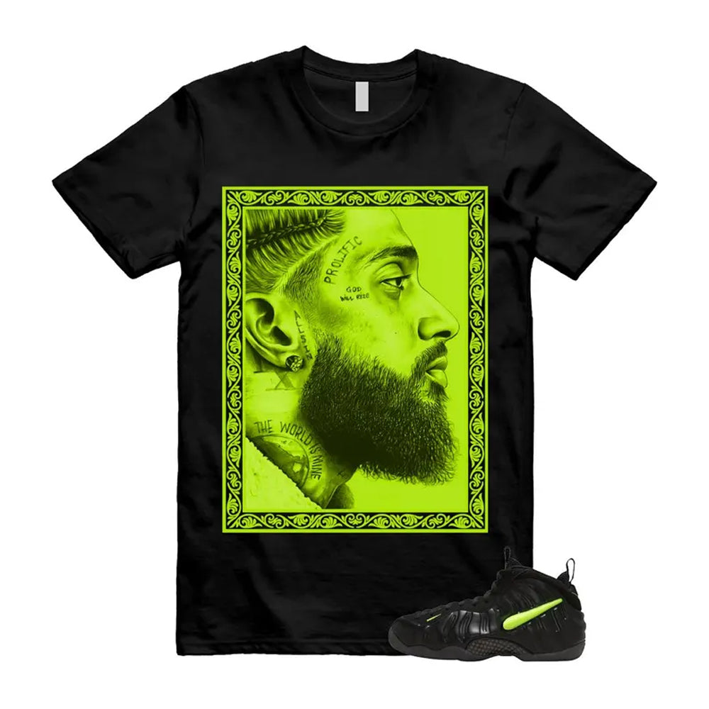 Foamposite Voltage Black Air Pro 2026 Shirt To Match Nip T-Shirt