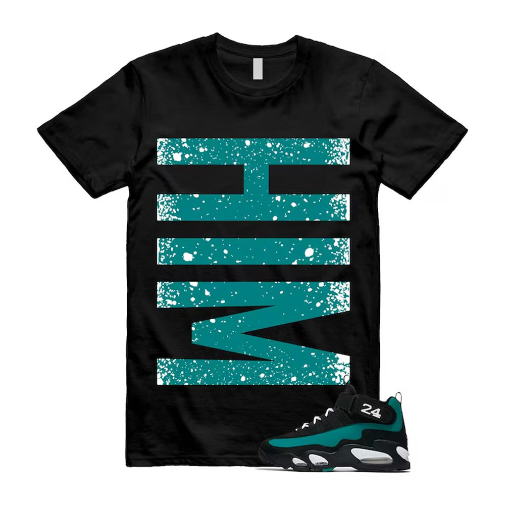 Freshwater Air Griffey Max 1 24 Black White Teal Shirt To Match Him T-Shirt 2026