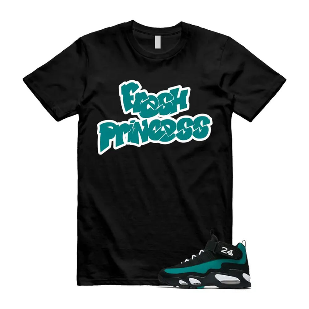 Freshwater Air Griffey Max 1 24 Black White Teal Shirt To Match Fresh Princess T-Shirt 2026