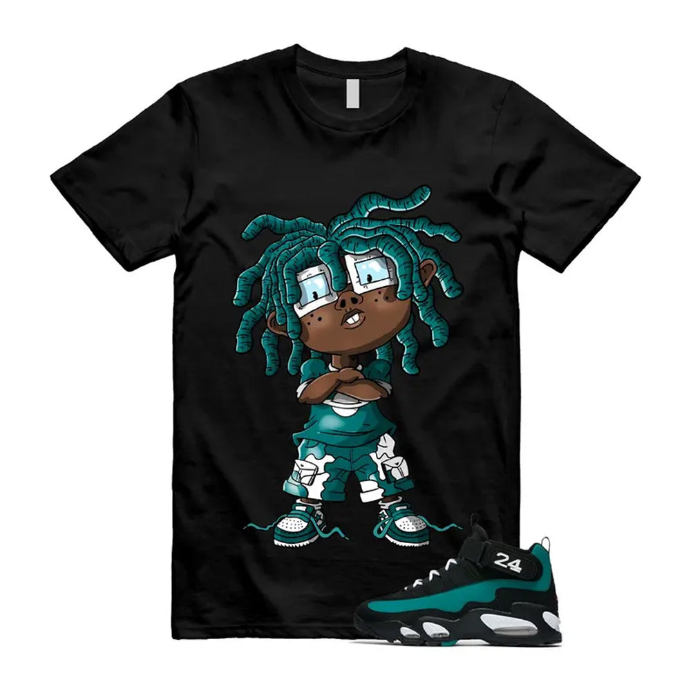 Freshwater Air Griffey Max 1 24 Black White Teal Shirt To Match Chongo T-Shirt 2026