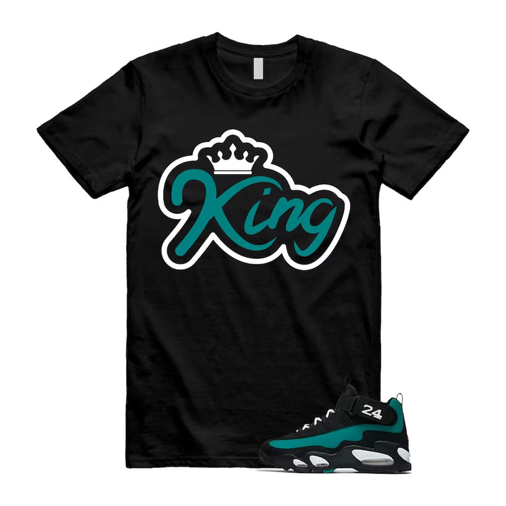 Freshwater Air Griffey Max 1 24 Black White Teal Shirt To Match King T-Shirt 2026
