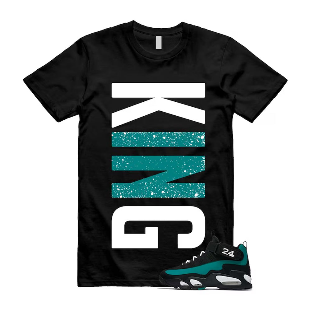 Freshwater Air Griffey Max 1 24 Black White Teal Shirt To Match King T-Shirt 2026