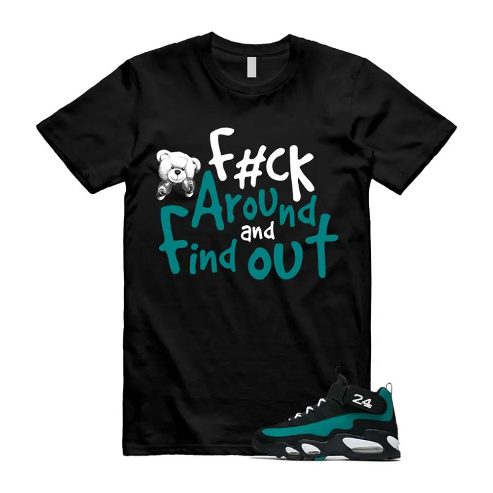 Freshwater Air Griffey Max 1 24 Black White Teal Shirt To Match Fck T-Shirt 2026