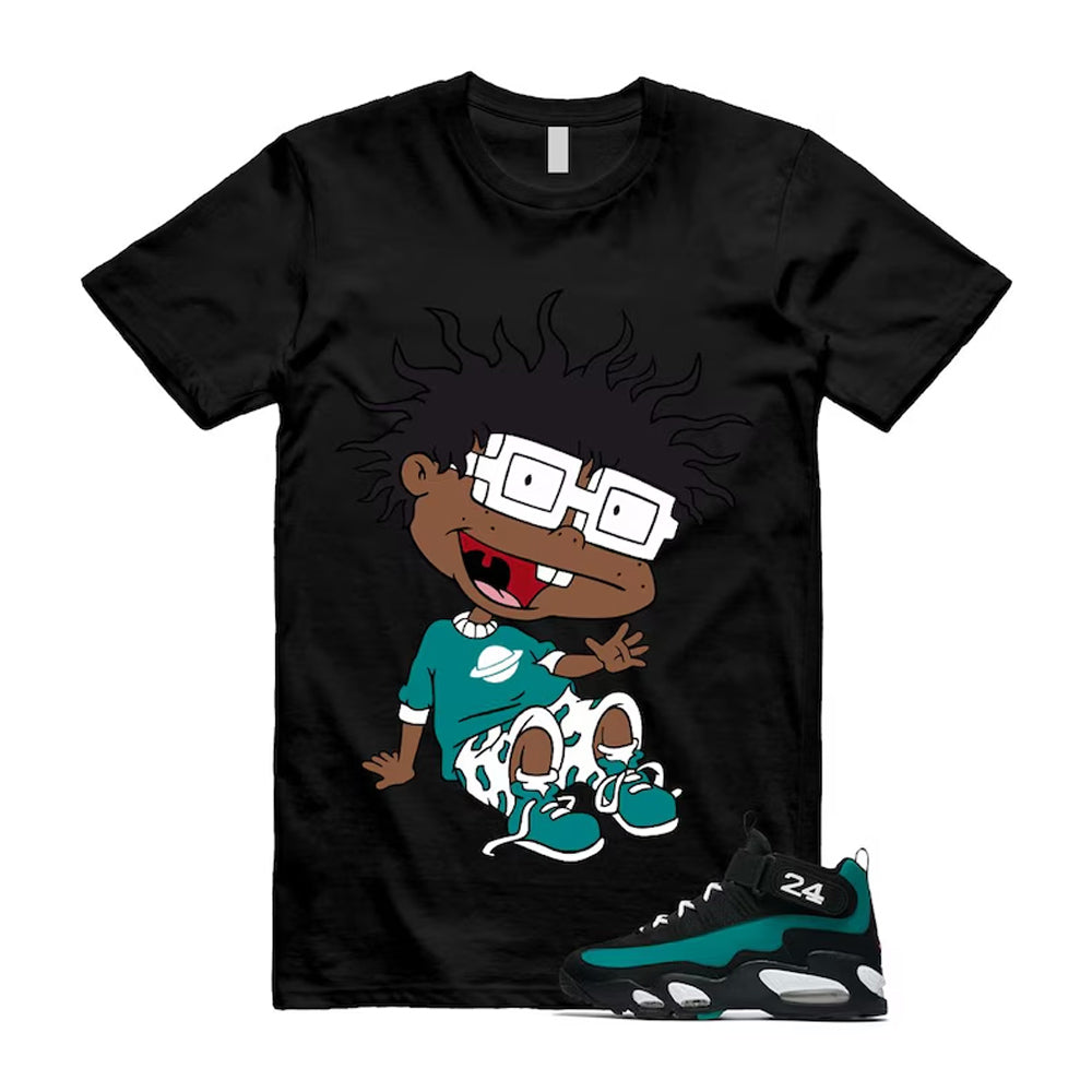 Freshwater Air Griffey Max 1 24 Black White Teal Shirt To Match Finster T-Shirt 2026