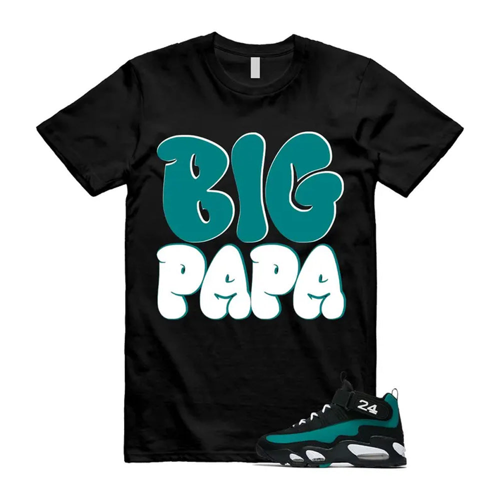 Freshwater Air Griffey Max 1 24 Black White Teal Shirt To Match Big Papa T-Shirt 2026