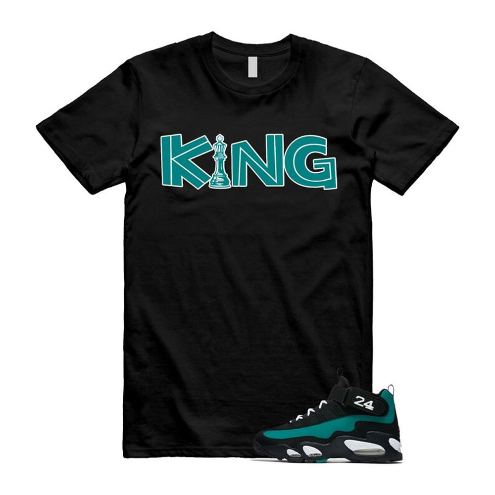 Freshwater Air Griffey Max 1 24 Black White Teal Shirt To Match King T-Shirt 2026