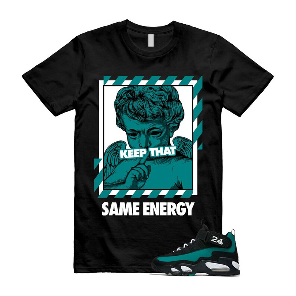 Freshwater Air Griffey Max 1 24 Black White Teal Shirt To Match Energy T-Shirt 2026