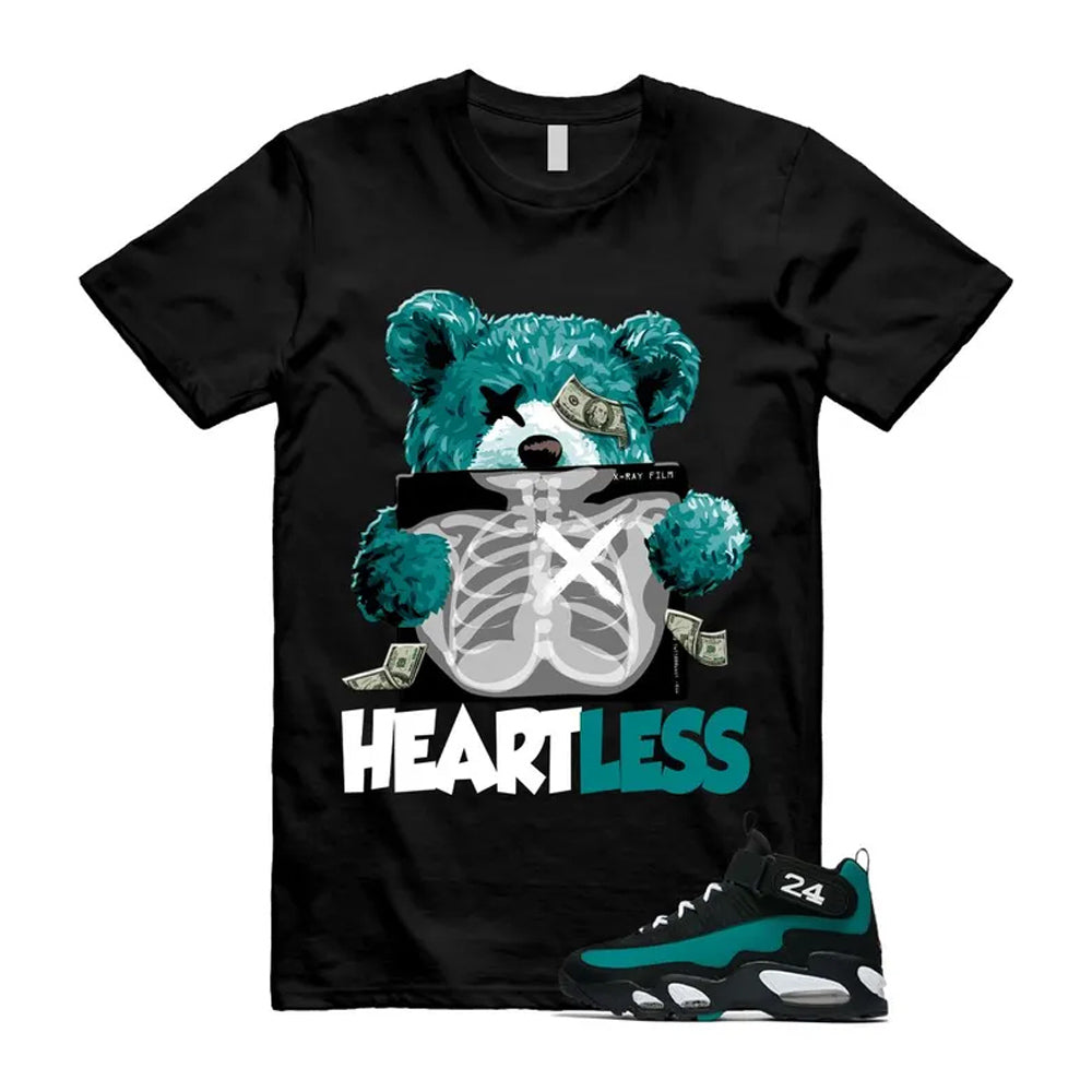 Freshwater Air Griffey Max 1 24 Black White Teal Shirt To Match Heartless T-Shirt 2026