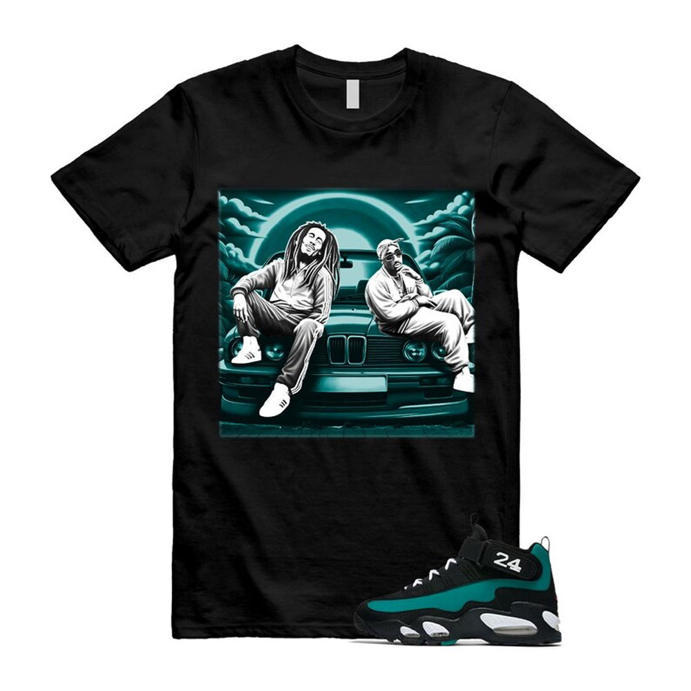 Freshwater Air Griffey Max 1 24 Black White Teal Shirt To Match Bob Pac T-Shirt 2026