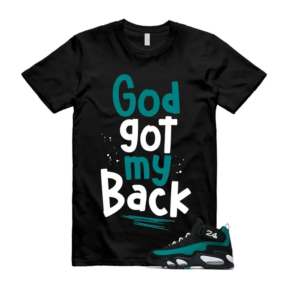 Freshwater Air Griffey Max 1 24 Black White Teal Shirt To Match God Got My Back T-Shirt 2026