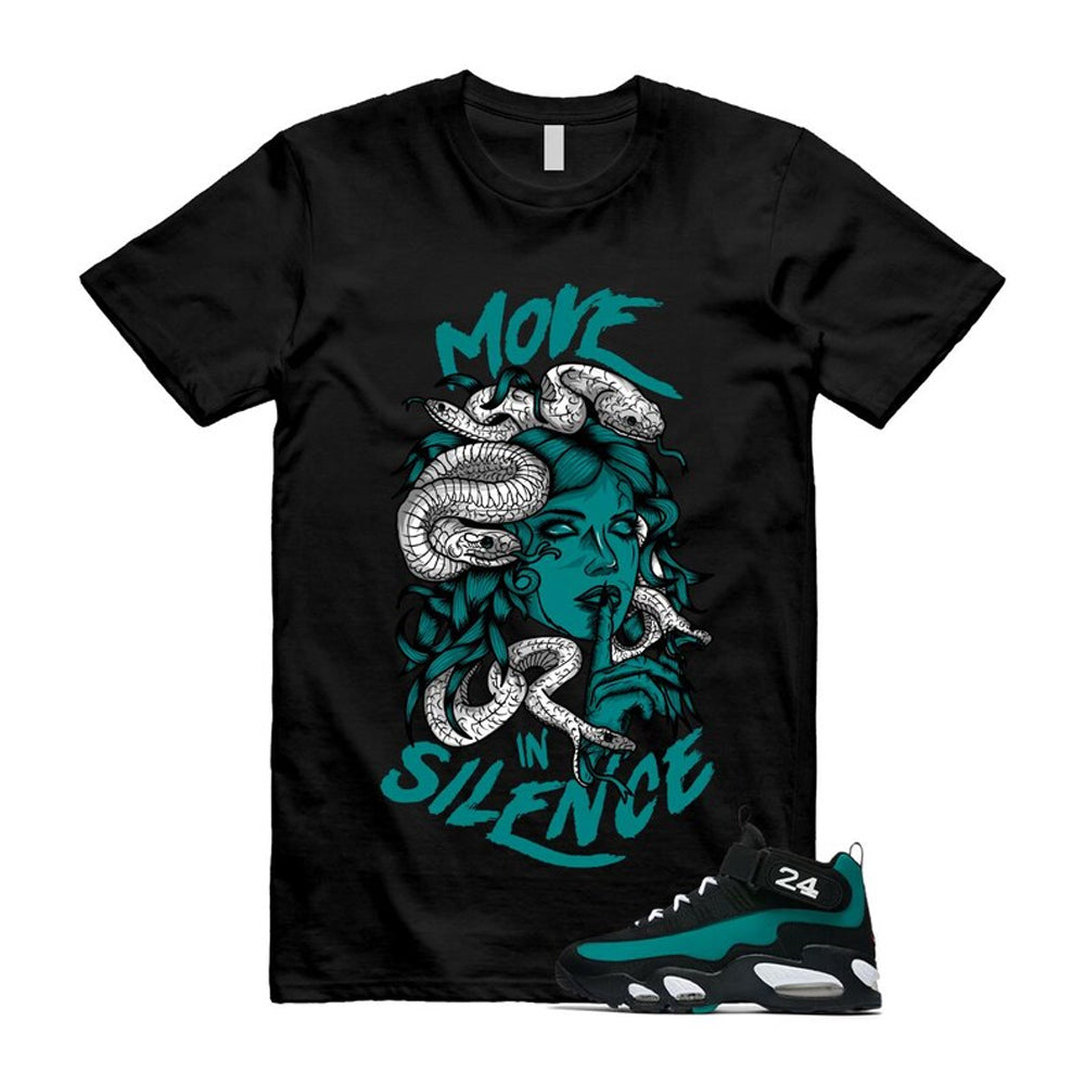 Freshwater Air Griffey Max 1 24 Black White Teal Shirt To Match Move In Silence T-Shirt 2026