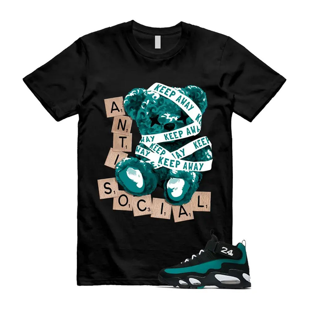Freshwater Air Griffey Max 1 24 Black White Teal Shirt To Match Anti Social T-Shirt 2026