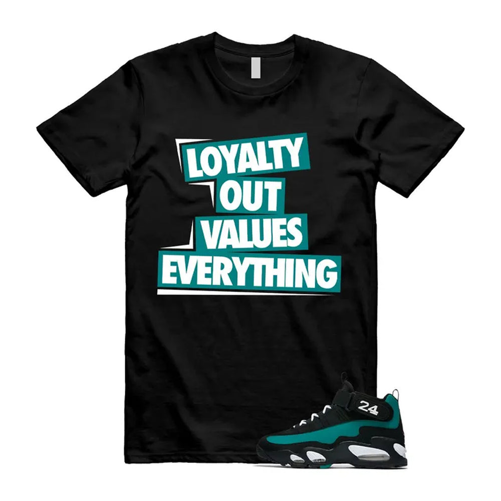 Freshwater Air Griffey Max 1 24 Black White Teal Shirt To Match Love T-Shirt 2026