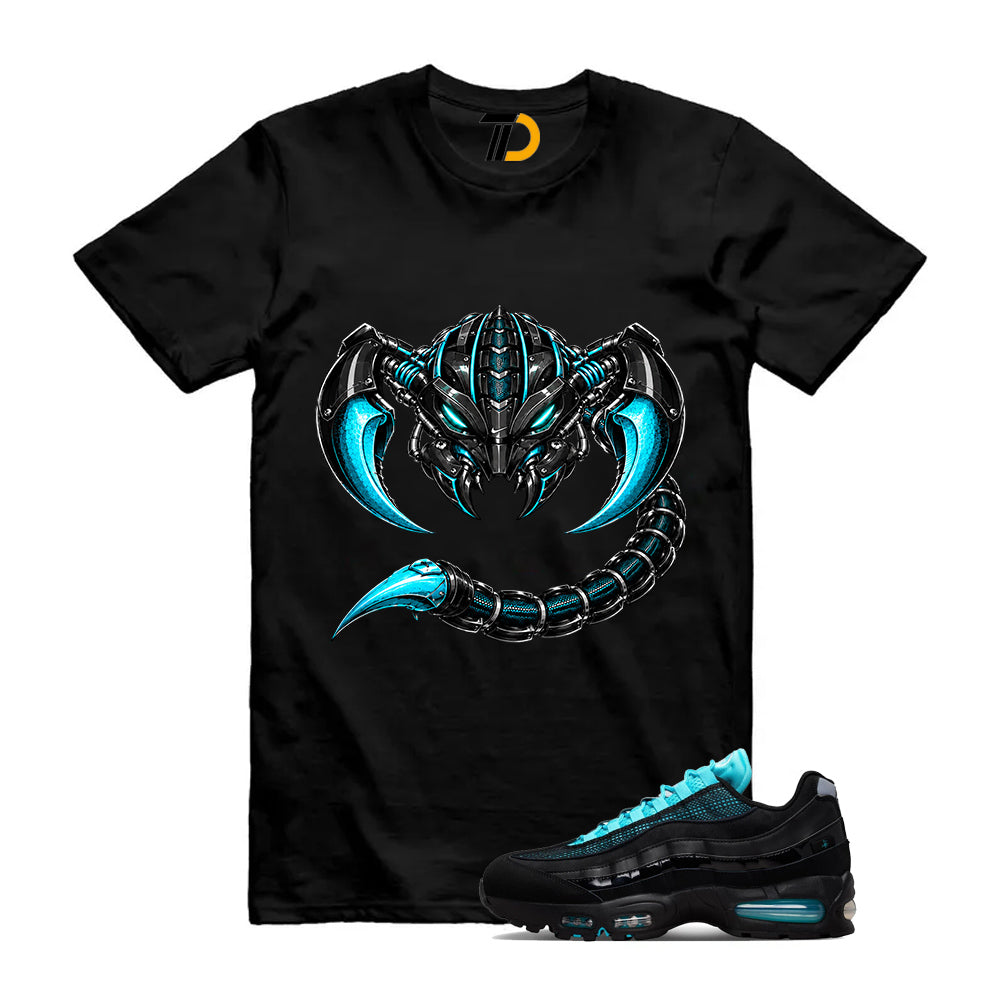 Air Max 95 Big Bubble SE Scorpion Black Gamma Blue Shirt To Match Mechanical Scorpion T-Shirt 2026