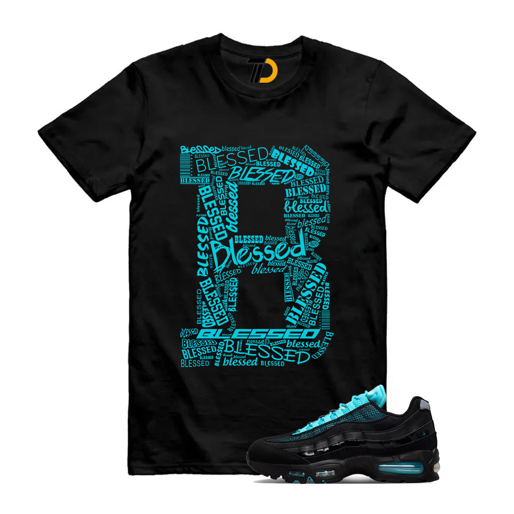 Air Max 95 Big Bubble SE Scorpion Black Gamma Blue Shirt To Match B Blessed T-Shirt 2026